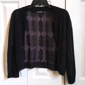 🎶3/$14 Black longer shrug